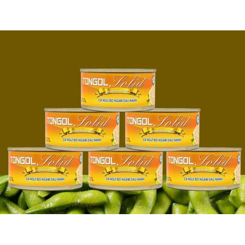 Cá Ngừ Bò Ngâm Dầu Nành KTCFOOD 185g
