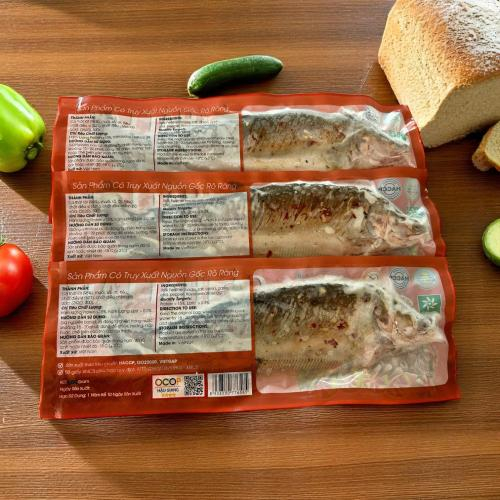 Cá Thát Lát Rút Xương Tẩm Vị Sả Ớt Kỳ Như 250g- Đặc sản Hậu Giang